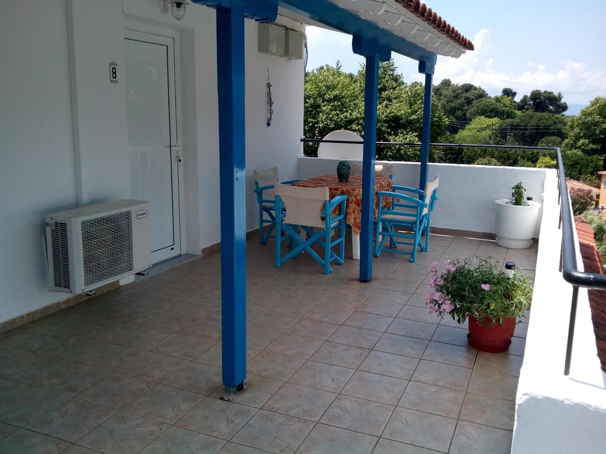 Villa Alexis Koukounaries Exterior foto